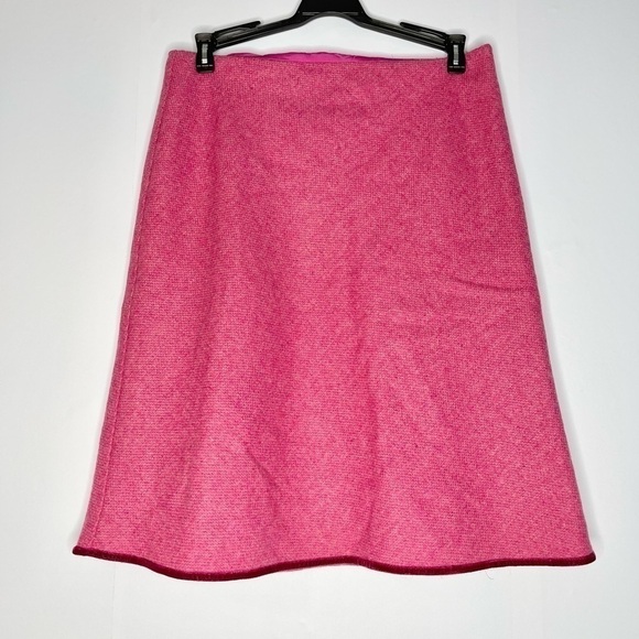 3/$20 ❤️ Next Vintage Fuchsia Wool-blend A-line Skirt US6 6P - Picture 1 of 8